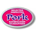 Premium Pork Silver Foil Label