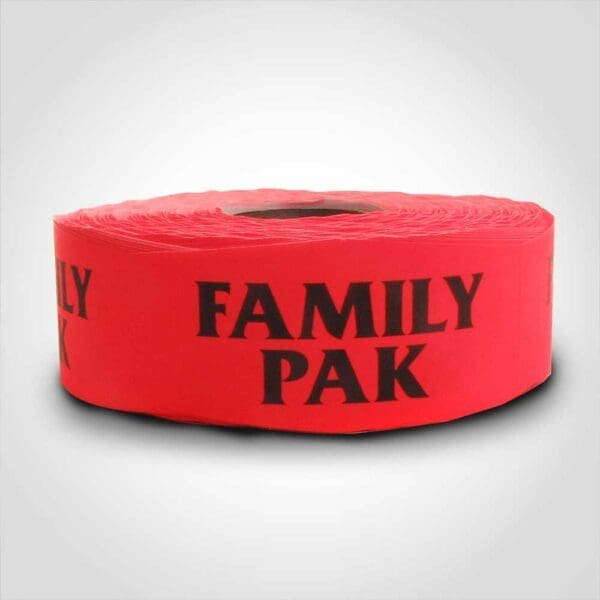 Family Pack Label 1 roll of 500 stickers