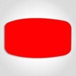 blank red label