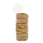 Cinnamon Raisin Label on Bagels