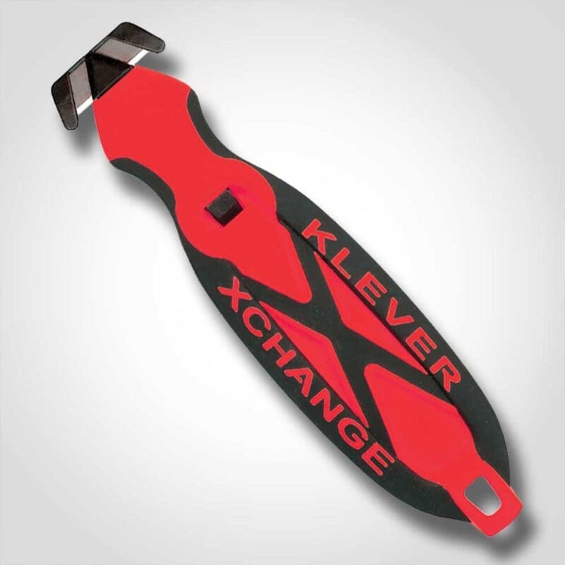 600025 X-Change Red Safety Cutter with Tape Splitter