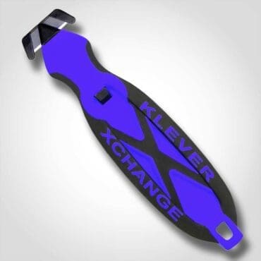X-Change Blue Safety Cutter with Tape Splitter