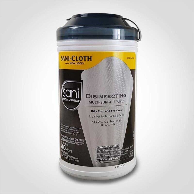 610022 Sani Cloth Disinfecting Wipes for surfaces only