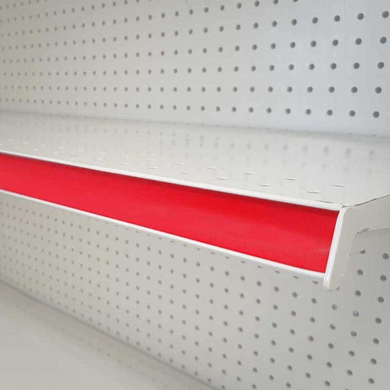 800008 Red Gondola Price Channel Molding Strips