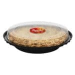 Apple pie label on an apple pie