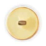 Cheesecake Label on container of cheesecake