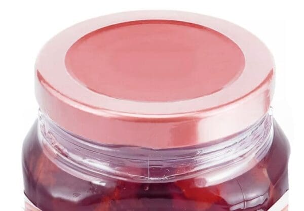 Clear Shrink Band on Jar