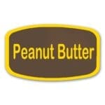 Peanut Butter Flavor Label