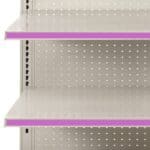 Pink Molding Strips used in Shelves