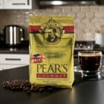 Product of the usa label on coffee.