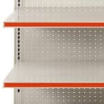 Red Molding Strips used in Shelves