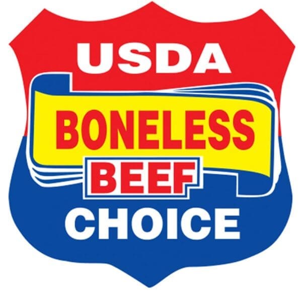 USDA Boneless Beef Sticker