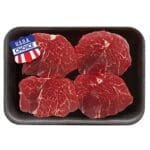 USDA Choice Badge Label on Package of meat