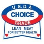 USDA Choice Grade Lean Meat Label