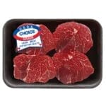 USDA Choice Grade Lean Meat Label on package
