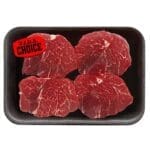 USDA Choice sticker on package of meat