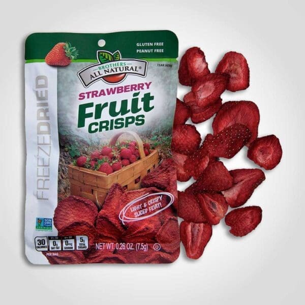 Brothers All Natural Strawberry Fruit Crisps