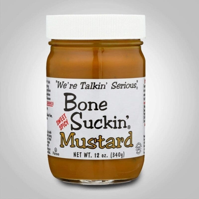 Bone Suckin Sauce Sweet Spicy Mustard 71806 Bone Suckin Sauce Sweet Spicy Mustard 12oz Jar