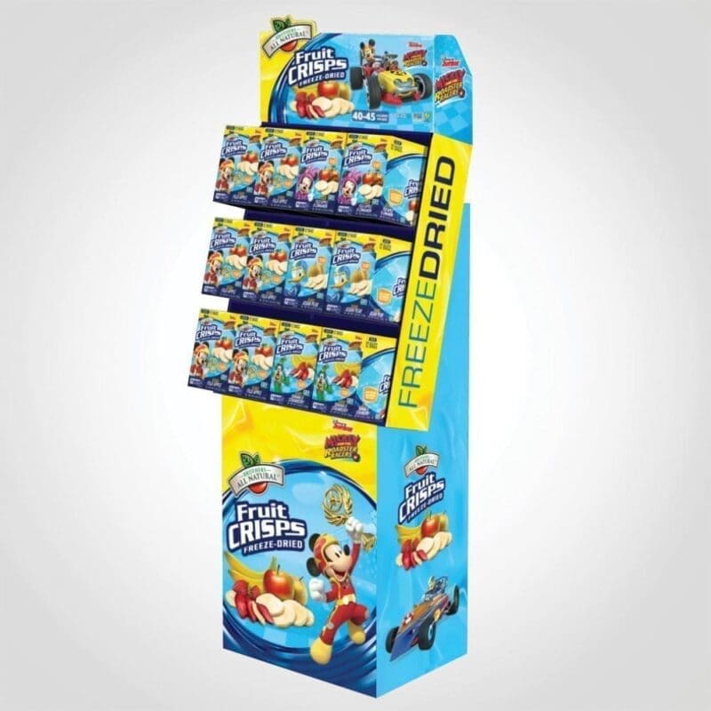 Disney Fruit Crisps Display