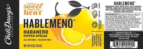 Hablemeno label