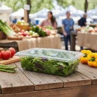 Spring Mix Lettuce Container - 152/case