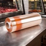 17 inch Dual Layer Professional meat film on butcher countertop