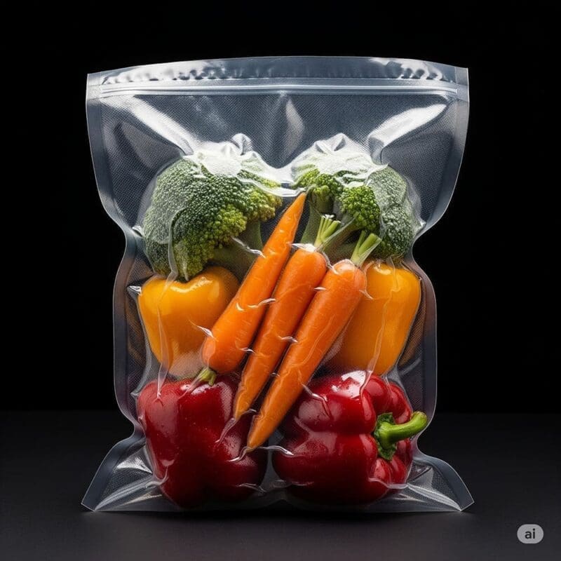 6" x 12" Vacuum Pouch – Heavy-Duty Vacuum Seal Bags for Food Storage & Retail Packaging