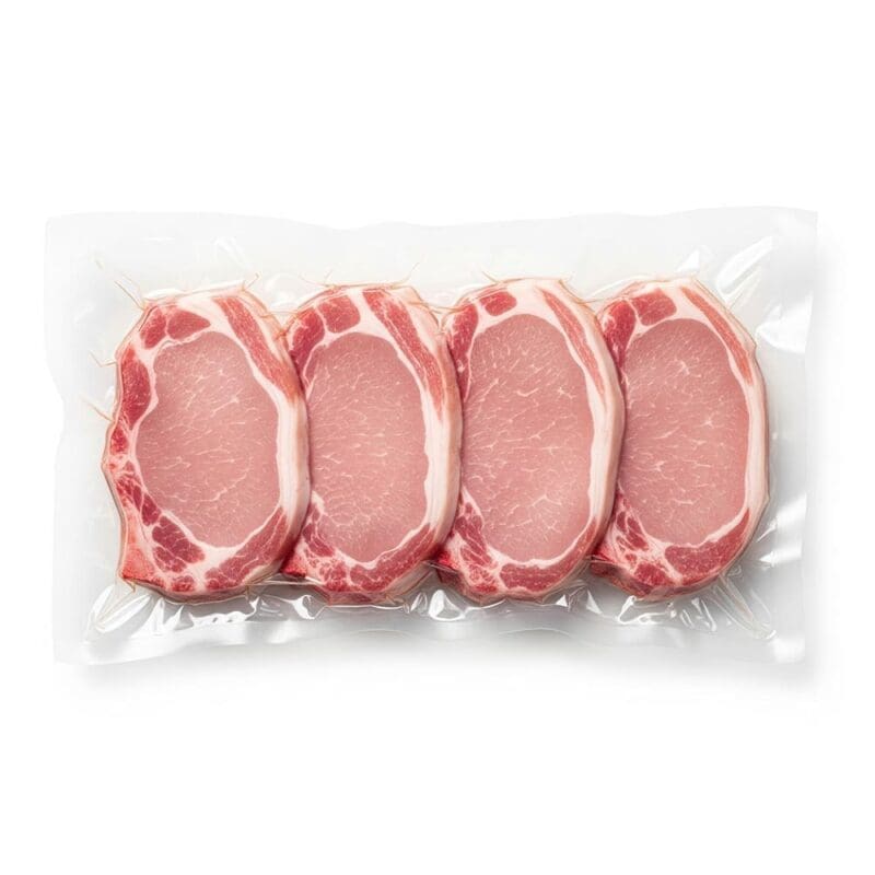 4" x 12" Vacuum Pouch – 3 Mil High-Barrier Food Packaging Bag