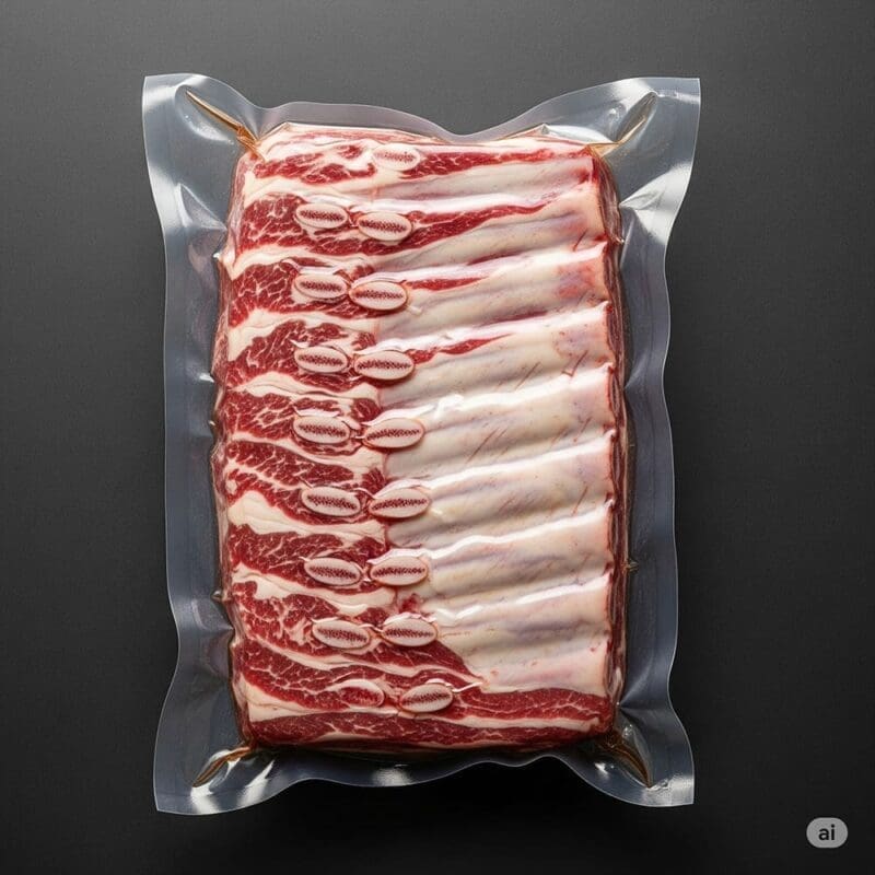 101007 10" x 18" Vacuum Pouch – Extra-Long Vacuum Seal Bags for Commercial Food Storage