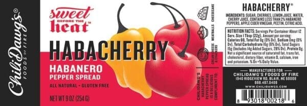 Habacherry label