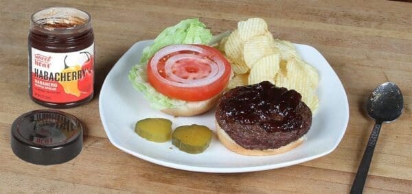 Hamburger with Habacherry