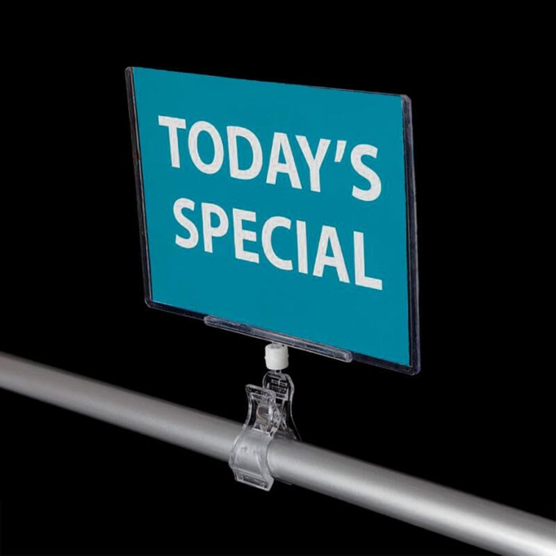 Clip-On Sign Protector for 2.5" x 3.75"