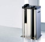 Dual wet umbrella dispenser in lobby