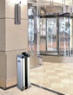 Wet Umbrella Bag Dispenser in lobby