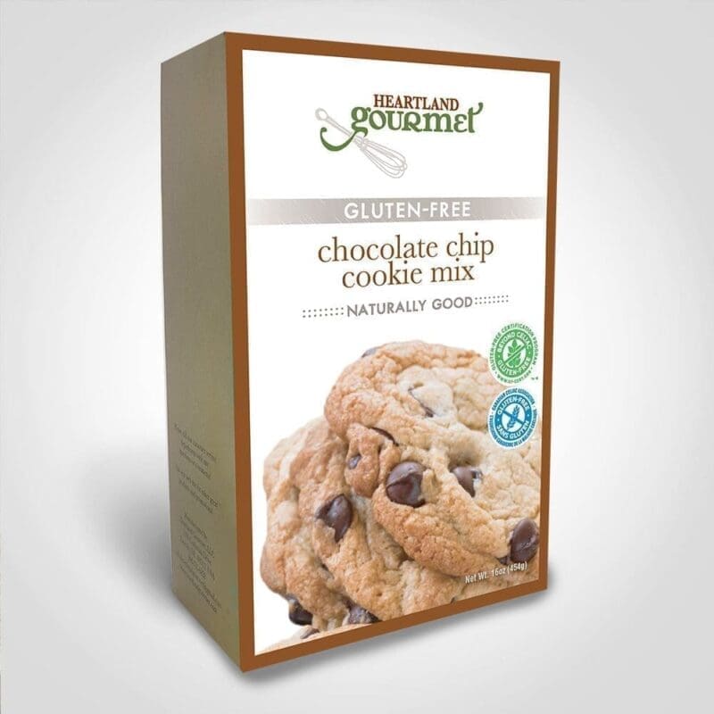 90303 Heartland Gourmet Chocolate Chip Cookie Mix Gluten Free