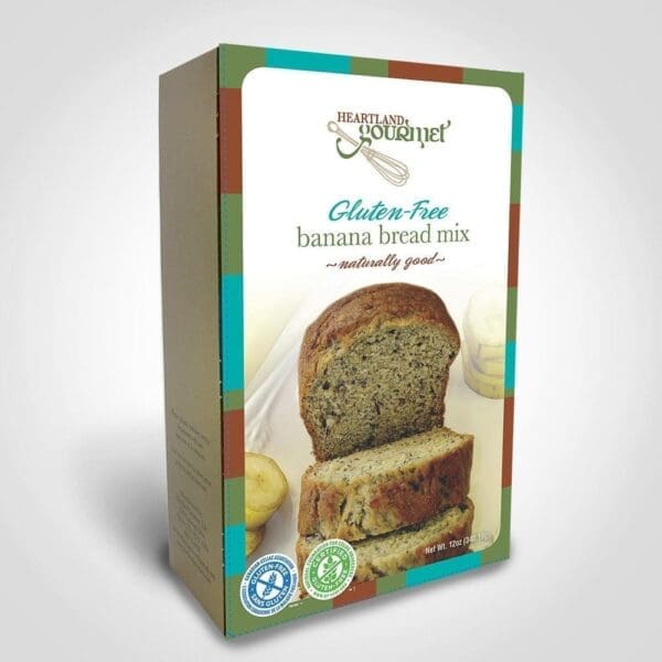 Heartland Gourmet Banana Bread Mix Gluten Free