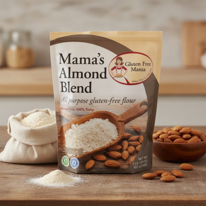 90315-Gluten-Free-Mama's-Flour-Almond-Blend-32oz Gluten Free Mama’s Flour Almond Blend 32 oz. bag 6 per case