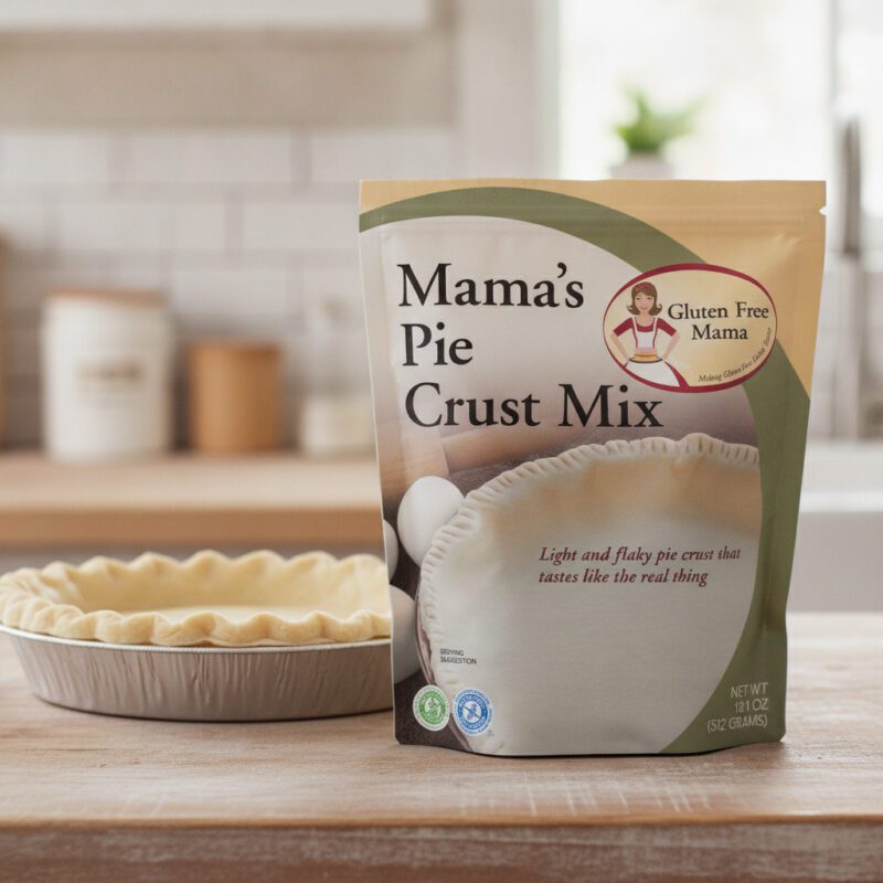 90319-Gluten-Free-Mama’s-Pie-Crust-Mix-18oz Gluten Free Mama’s Pie Crust Mix 18.08 oz. 6 bags per case