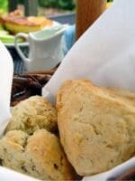 Scones baked from Gluten Free Mama's Scone Mix
