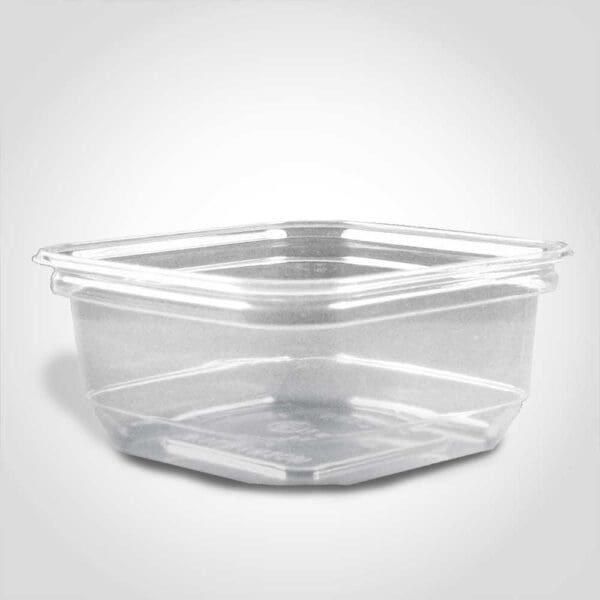 Deli Container Square PET Plastic 8oz