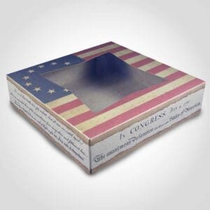 8 inch Declaration of Independence Pie Box