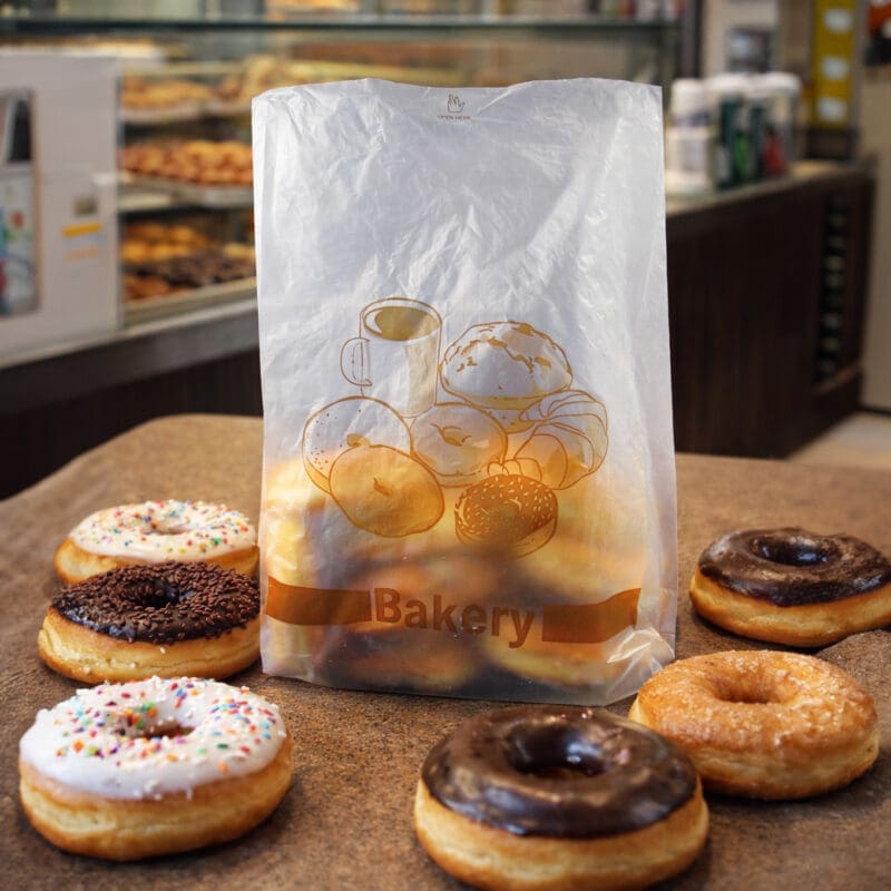 100169 Donut Bag won Donut shop countertop Donut Bag won Donut shop countertop