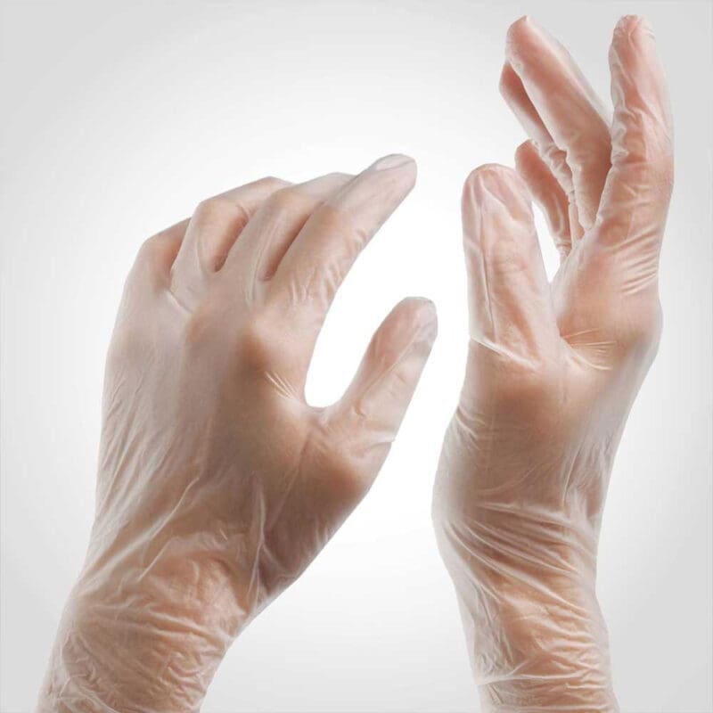 130030 Extra Large Vinyl Gloves for food processing