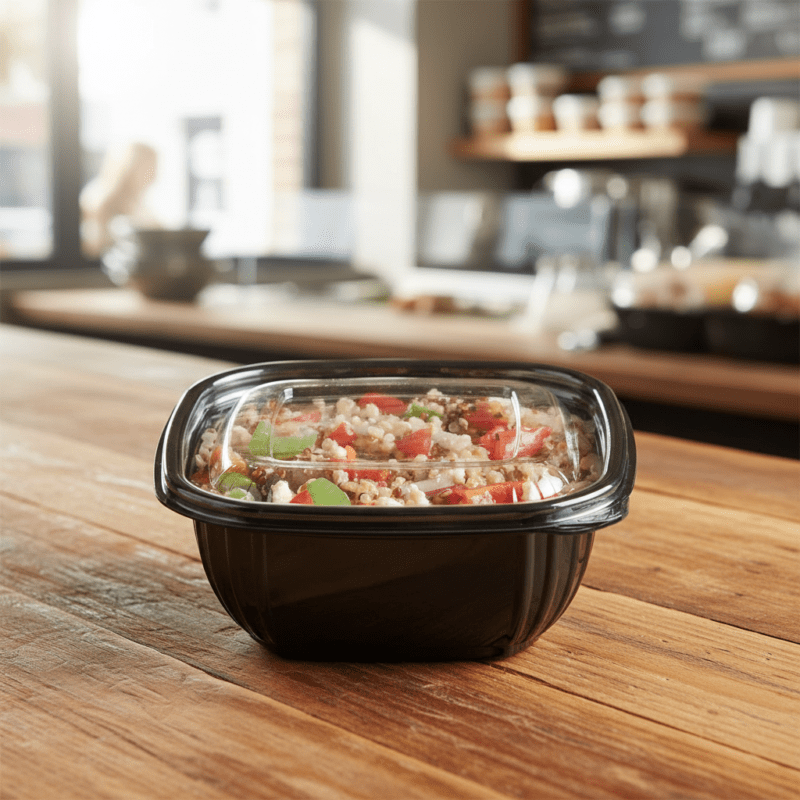 Black Catering Bowl 12oz