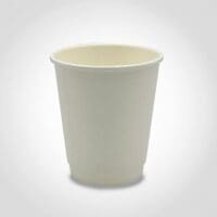 Coffee Cup 8 oz Single Wall White Paper