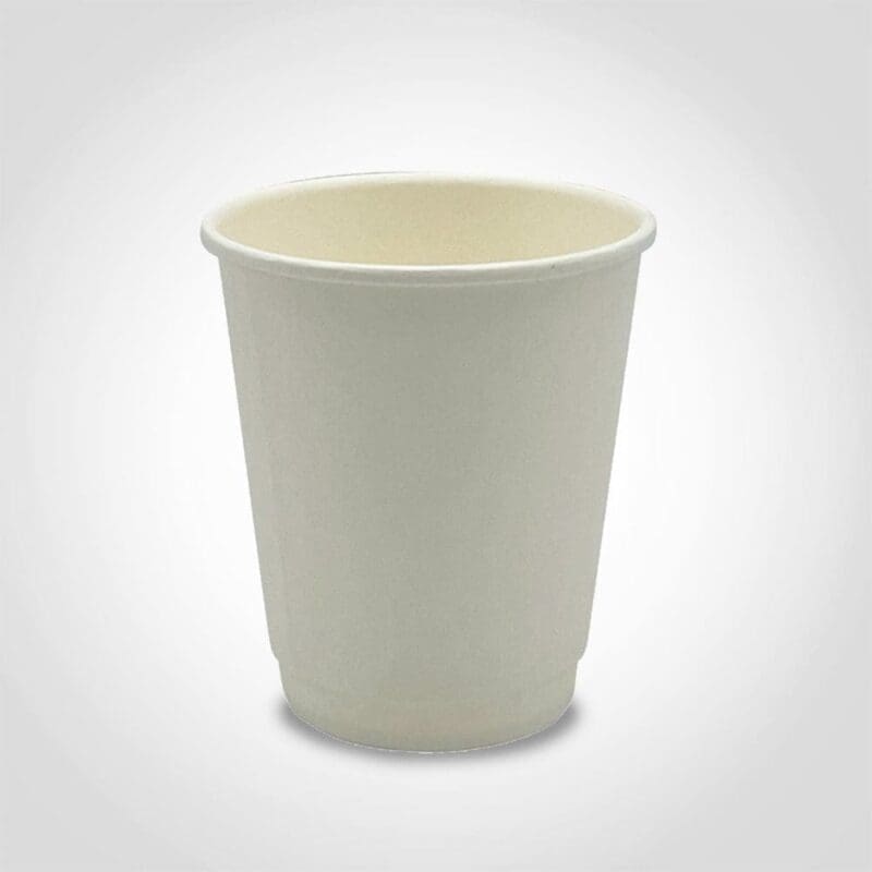 Coffee Cup 8 oz Single Wall White Paper