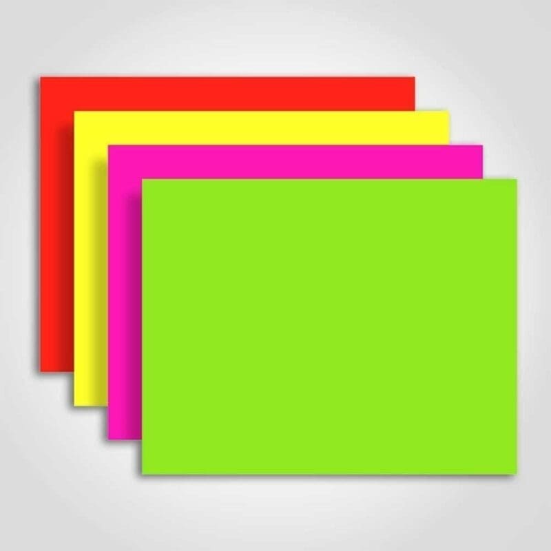 400158 Rectangle Sign Card 7" x 11"