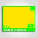 Farm Fresh Sign Card 5.5" x 7"