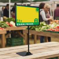 Farm Fresh Sign Card