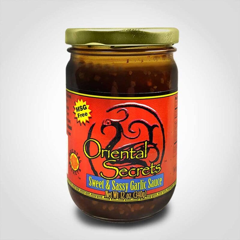 90402 Oriental Secrets Sweet and Sassy Garlic Sauce 12 oz.